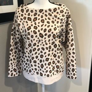 J. Crew Animal Print Top